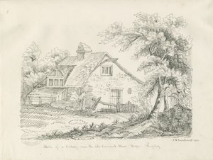 Rugeley - Cottage vicino alle Vecchie Fucine di Cannock Wood da John Robert Fernyhough
