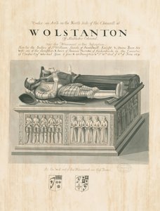 Chiesa di Wolstanton - Tomba di Sir William Sneide e Dame Anne da John Robert Fernyhough