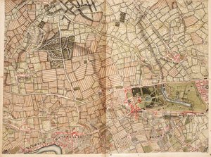 Mappa di Acton, Paddington, Hyde Park e Kensington