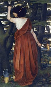 Rizpah, la figlia di Aiah da John Roddam Spencer Stanhope
