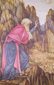 La visione di Ezechiele da John Roddam Spencer Stanhope