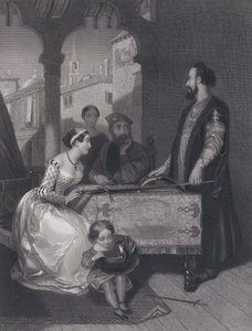 Gentile Bellini e i discendenti del grande Enrico Dandolo da John Rogers (after) Herbert