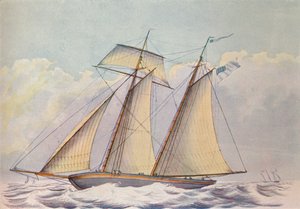 Schooner americano a vele quadre