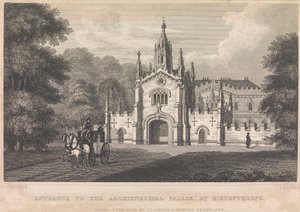 Ingresso al Palazzo Arcivescovile, a Bishopthorpe; pagina 34 (Volume Uno) da John Rogers