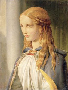 Cordelia diseredata (dettaglio) da John Rogers Herbert
