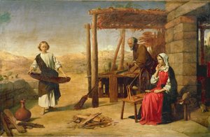 Il nostro Salvatore soggetto ai suoi genitori a Nazareth da John Rogers Herbert