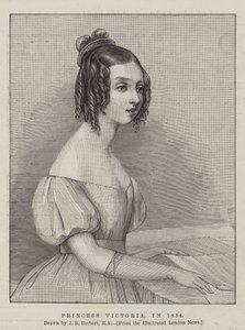 Principessa Vittoria, nel 1834 da John Rogers Herbert