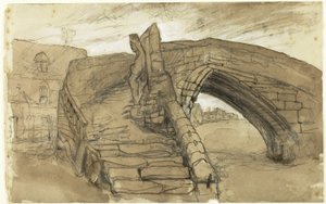 Ponte a Croyland da John Ruskin
