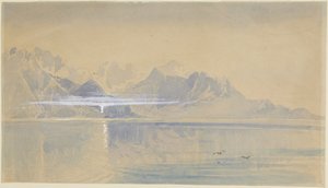 Mattino presto a Montreux da John Ruskin