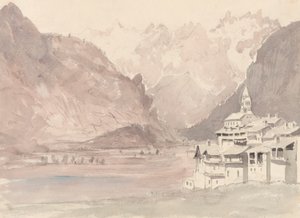 Paesaggio montano svizzero