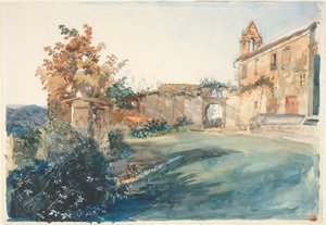 Il giardino di San Miniato vicino a Firenze da John Ruskin