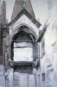 La tomba di Cangrande I, Santa Maria Antica, Verona