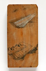 La Trincea della Valle di Chamonix e le Cime sopra la Trincea da John Ruskin