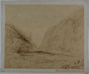 Torrente in Tirolo da John Ruskin