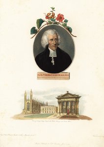 Thomas Martyn, Professore di Botanica, Università di Cambridge, 1799 (incisione) da John Russel