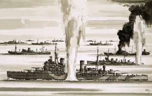 La flotta britannica in navigazione verso Malta durante la Seconda Guerra Mondiale da John S. Smith