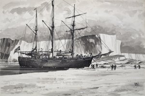 La cornice (gouache su carta) da John S. Smith