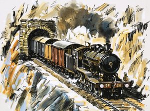Il mondo della velocità e della potenza: Una 4-6-0 a cilindri interni