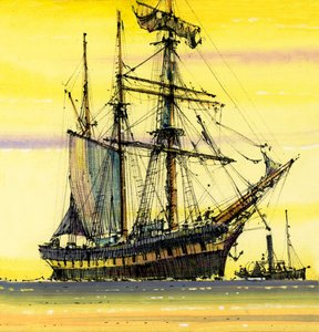 Barca a vela non identificata da John S. Smith