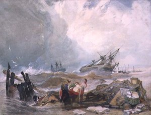 Il naufragio delle immagini di Houghton Hall da John S. and Miles E. Cotman