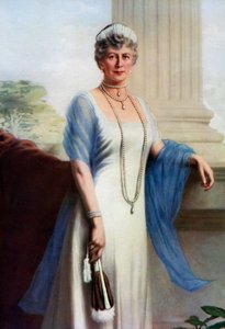 Maria di Teck, regina consorte di Giorgio V del Regno Unito, 1937