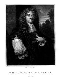 John Maitland, 1º Duca di Lauderdale, politico scozzese da John Samuel Agar