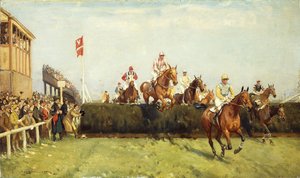 Il Grand National Steeplechase: il salto di Valentine