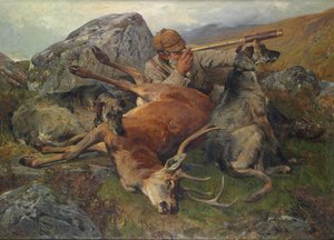 Osservando i cacciatori, 1883 da John Sargent Noble