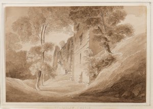 Castello di Helmsley, Yorkshire, 25-27 ottobre 1824 da John Scarlett Davis