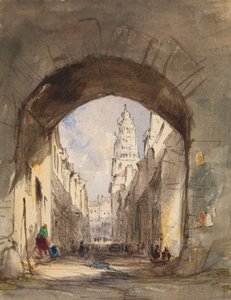 Scena di strada a Calais