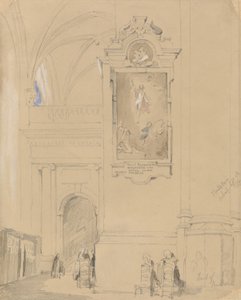 La tomba di Hendrick van Balen (1575-1632), Anversa, 7 settembre 1832