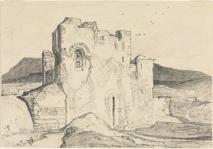 Un castello in Normandia da John Sell Cotman