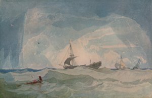 Un brigantino disalberato, 1923 da John Sell Cotman