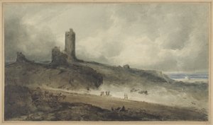 Castello di Aberystwyth da John Sell Cotman
