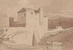 Un vecchio edificio da John Sell Cotman