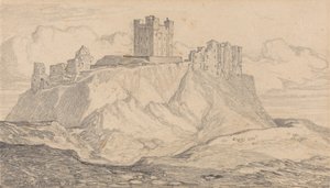 Castello di Bamborough, Northumberland da John Sell Cotman