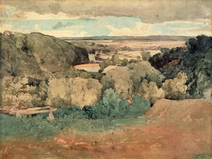 Barnard Castle da Towler Hill da John Sell Cotman