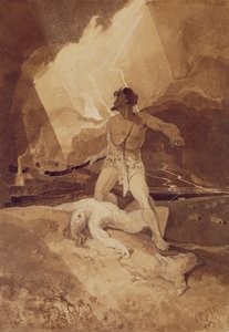 Caino e Abele, 1800-03 da John Sell Cotman
