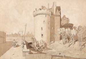 Castello di Alencon da John Sell Cotman