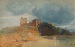 Castello su una collina, 1923 da John Sell Cotman