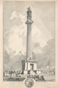 Colonna a Yarmouth in memoria di Lord Nelson