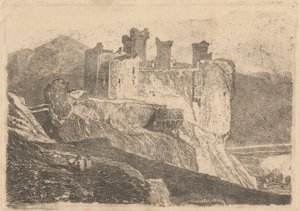 Castello di Harlech da John Sell Cotman