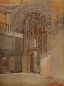 Nella cattedrale di Norwich, 1923