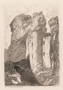 Liber Studiorium: Castello di Ragland, Monmouthshire