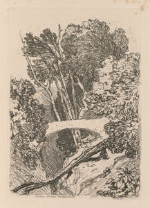 Liber Studiorum: Tavola 11, Ponte del Parroco, Cardingshire