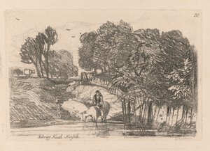 Liber Studiorum: Tavola 20, Felbrigg Heath, Norfolk