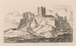 Liber Studiorum: Tavola 30, Castello di Bambro