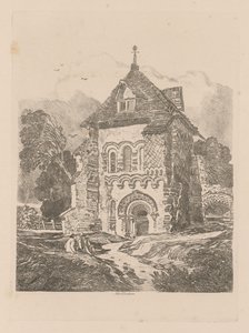 Liber Studiorum: Chiesa vicino a Durham, 1838
