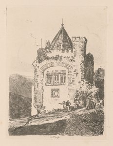Liber Studiorum: Tavola 37, Uno studio da John Sell Cotman