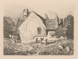 Liber Studiorum: Tavola 39, Vista ad Ashdted, Surrey da John Sell Cotman